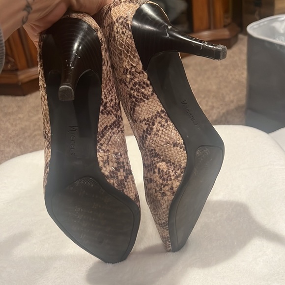 Nickels Snakeskin Heels - Picture 5 of 5